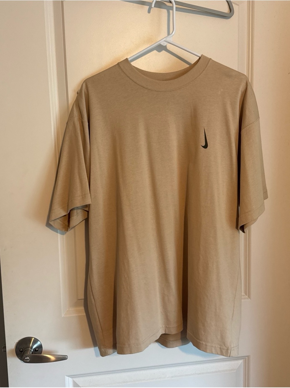 Nike x BILLIE EILISH Men's Tan Logo Short-Sleeve T-Shirt